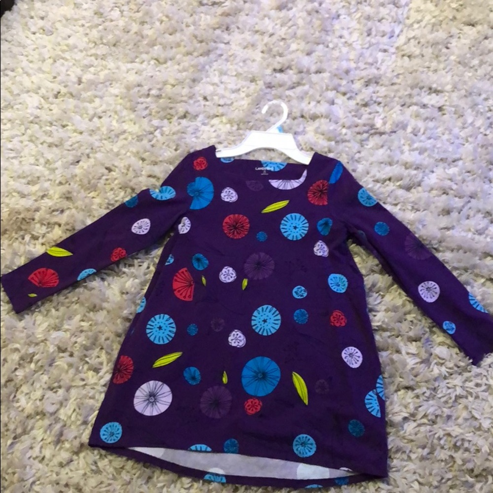 Crazy purple kids dress.